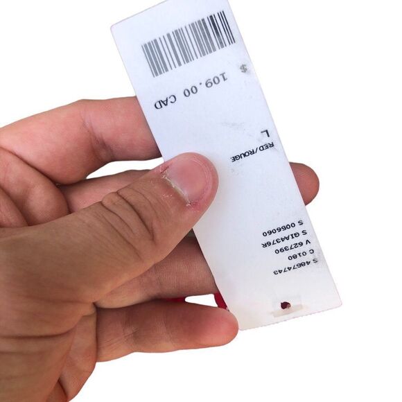 Brand New I.Am.Gia Naomi corset off shoulder top Large Red - Picture 2 of 4